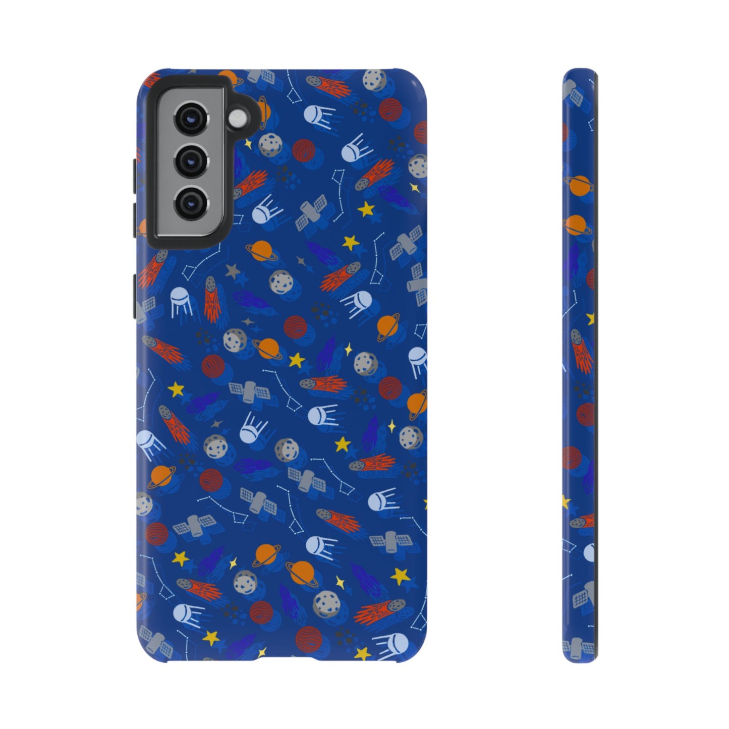 Space Blue Tough Cases