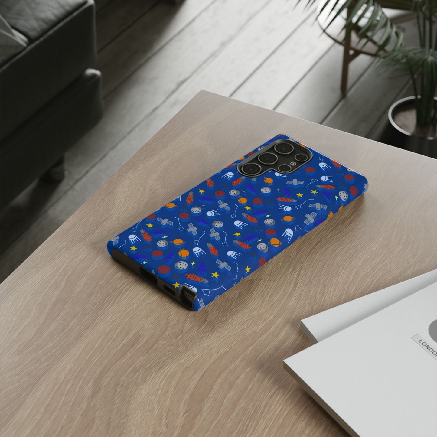Space Blue Tough Cases