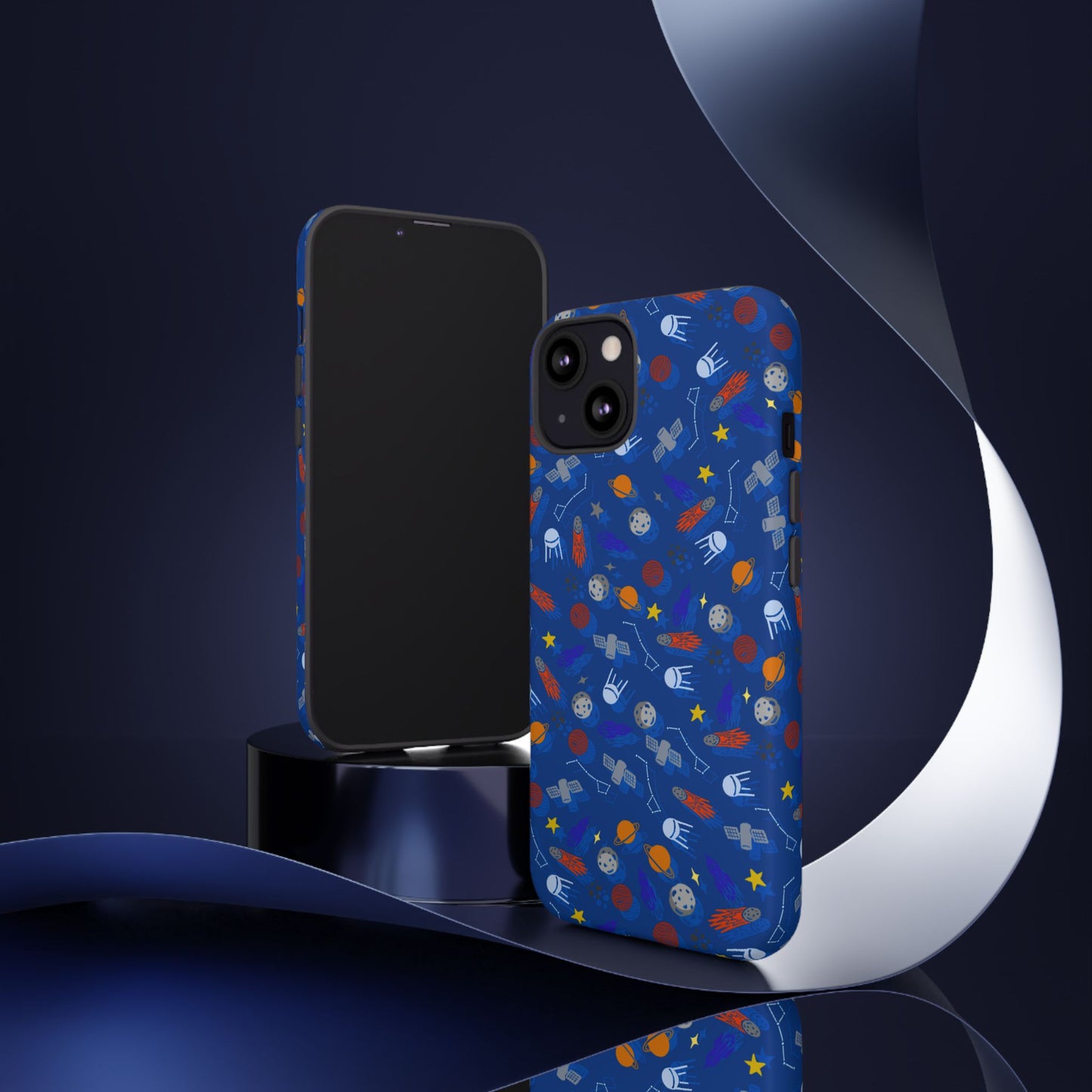 Space Blue Tough Cases