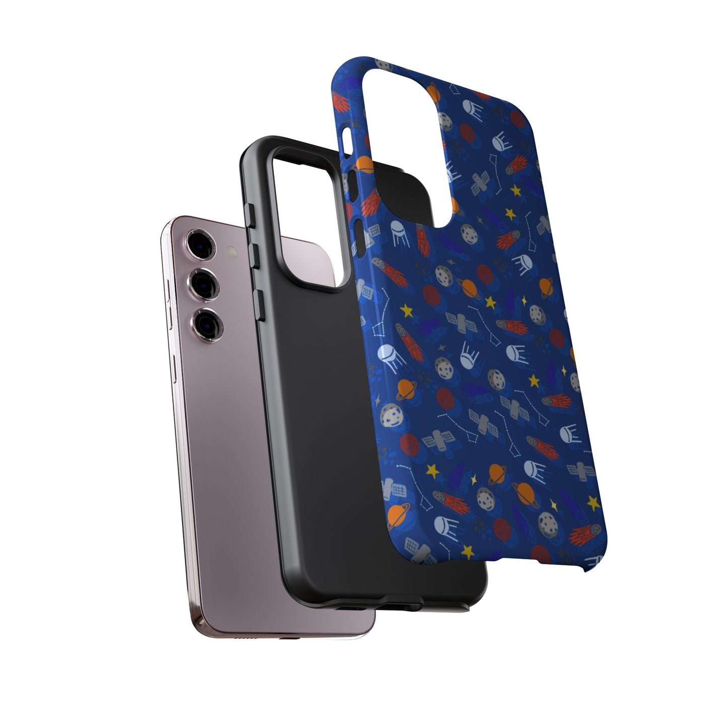 Space Blue Tough Cases