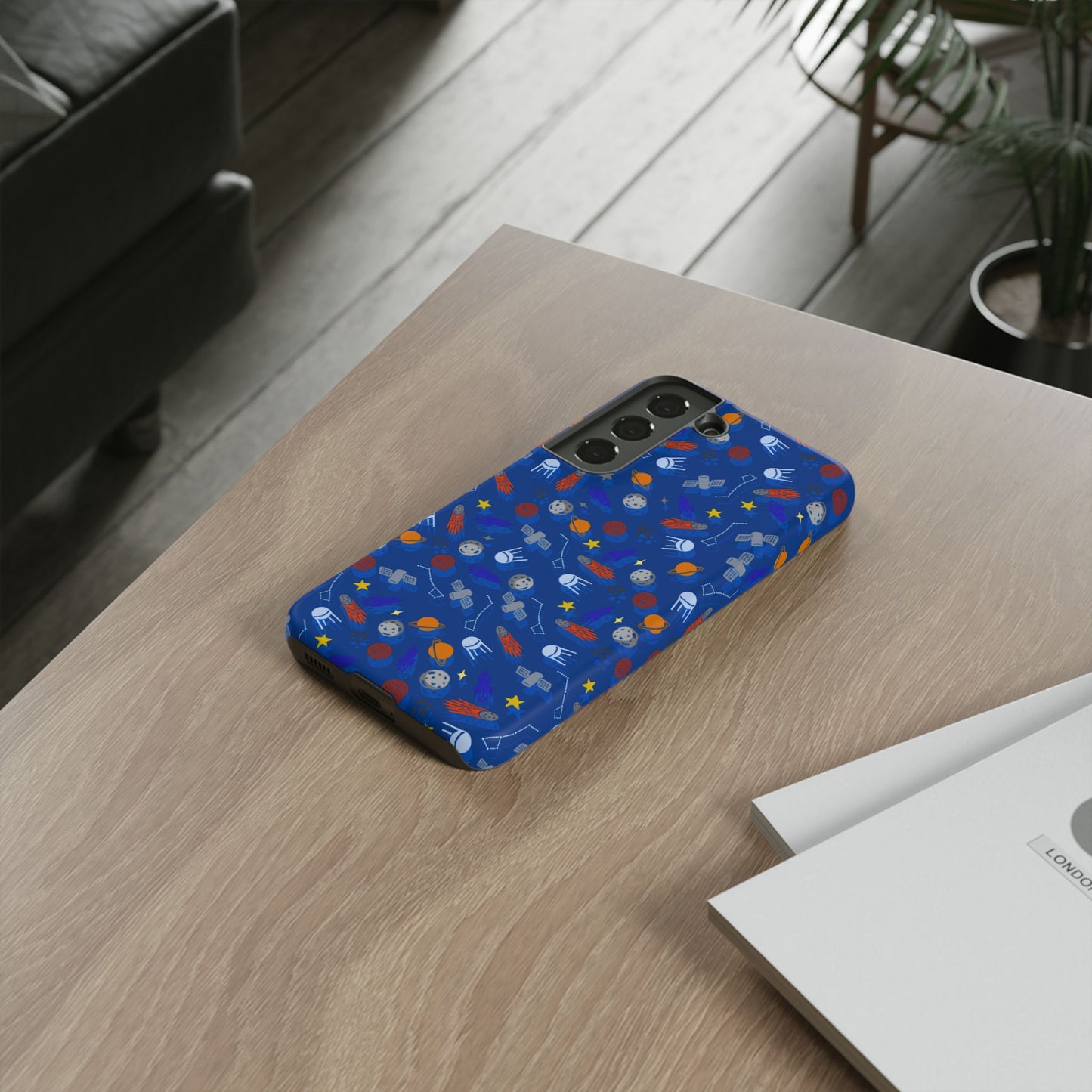 Space Blue Tough Cases
