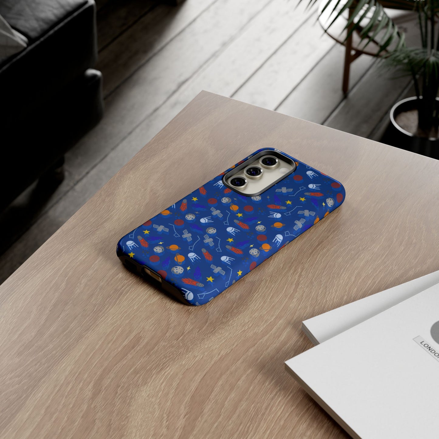 Space Blue Tough Cases