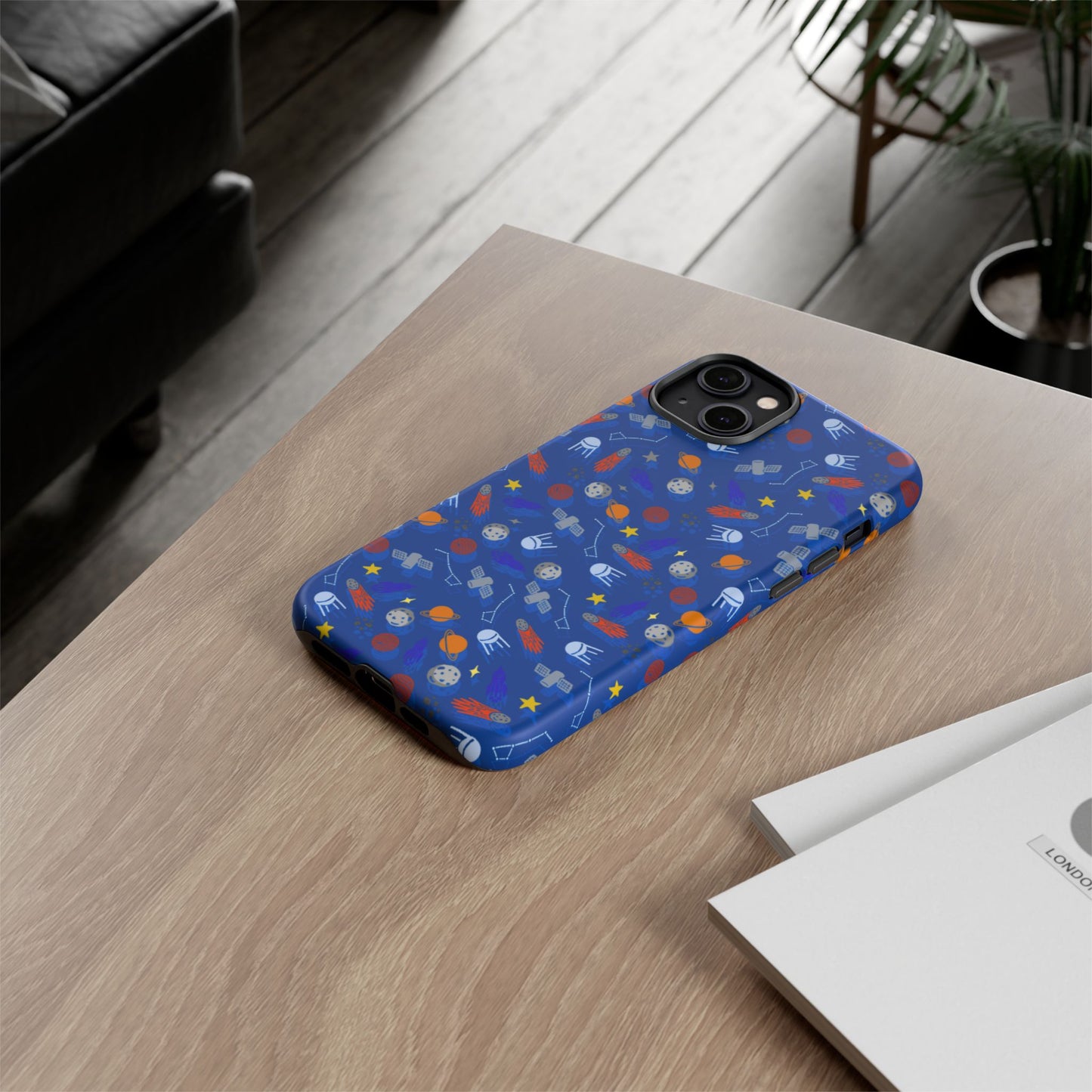 Space Blue Tough Cases