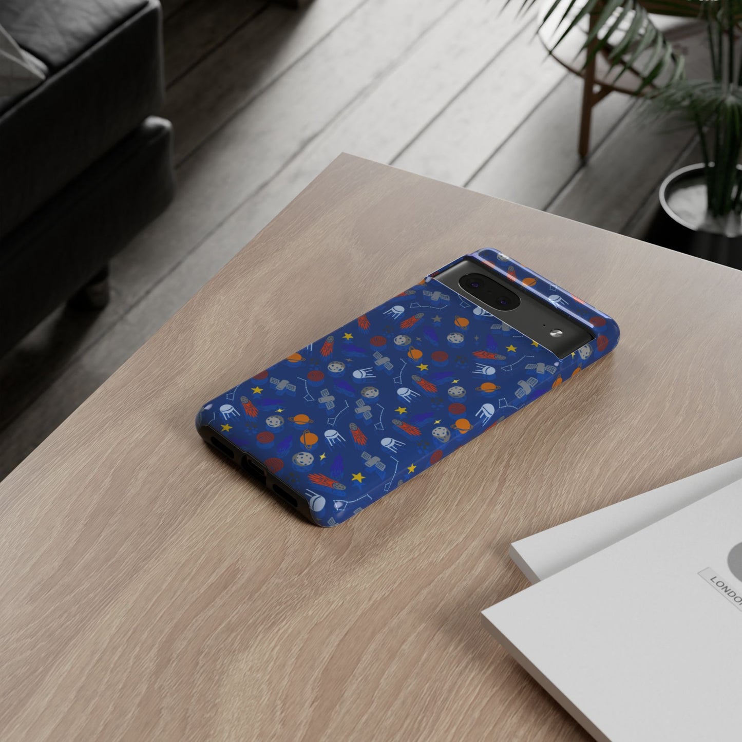 Space Blue Tough Cases