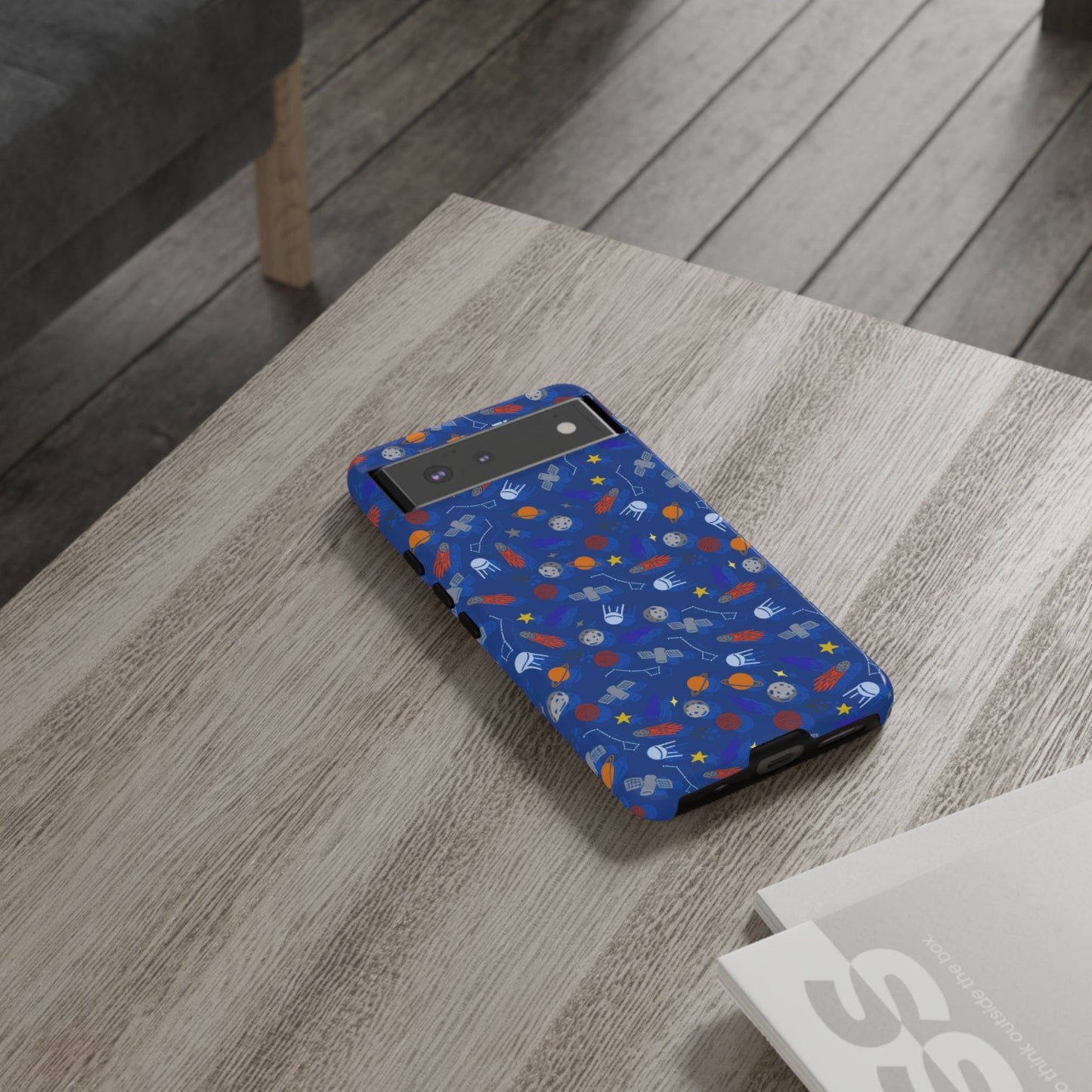 Space Blue Tough Cases