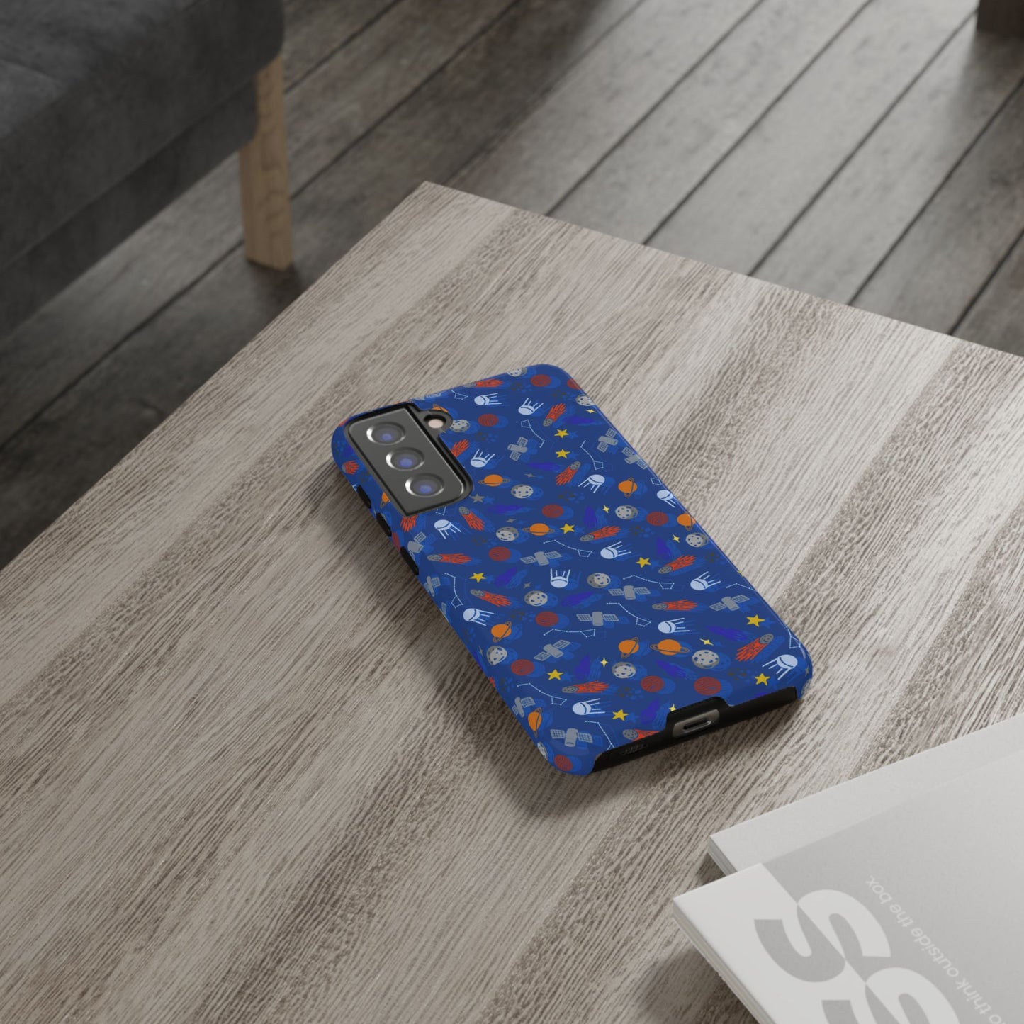 Space Blue Tough Cases