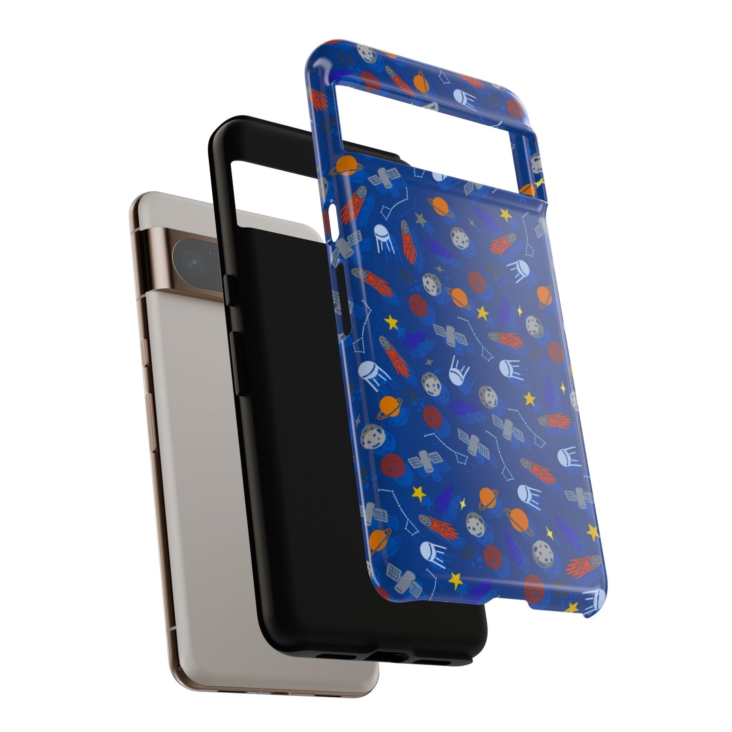 Space Blue Tough Cases