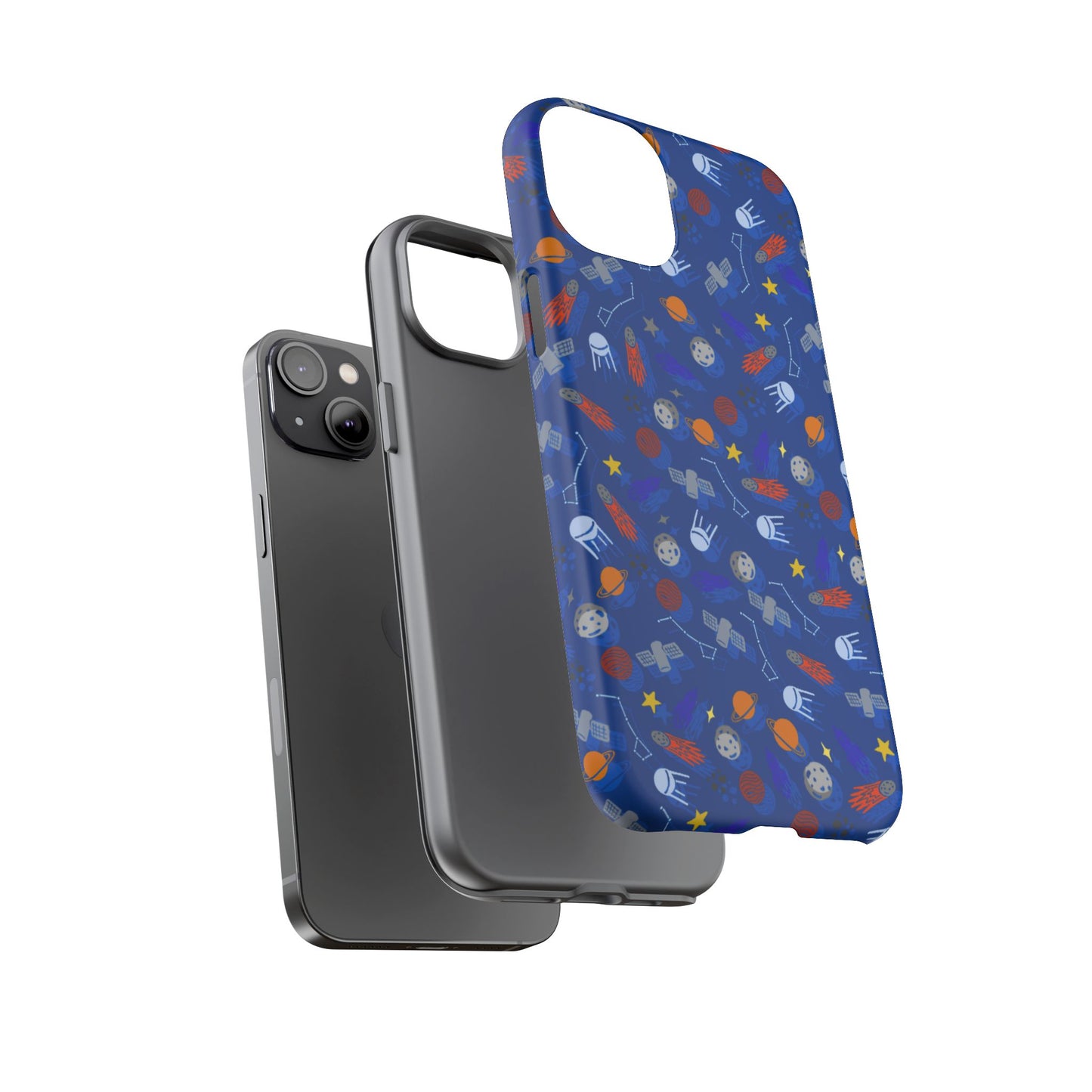 Space Blue Tough Cases