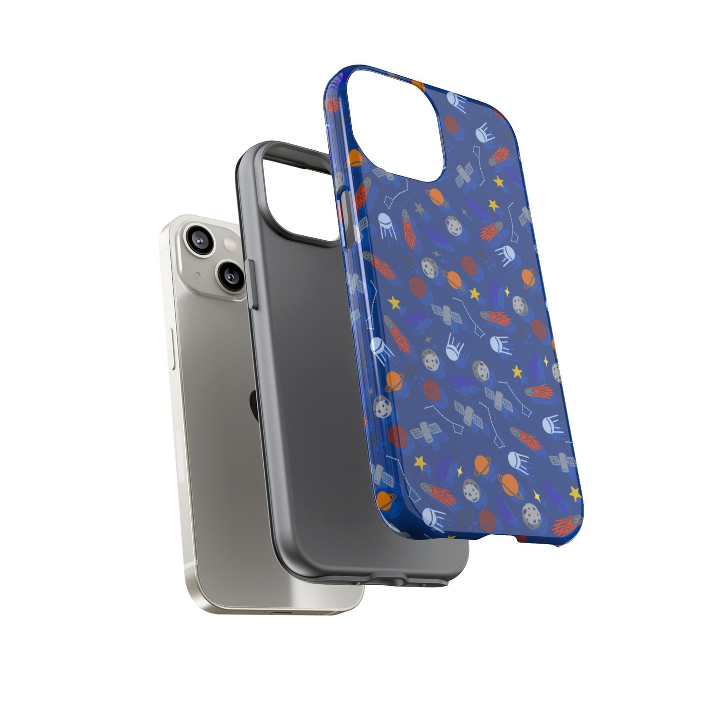 Space Blue Tough Cases