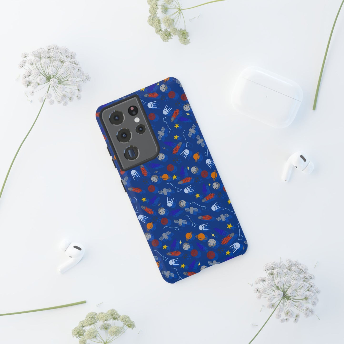 Space Blue Tough Cases