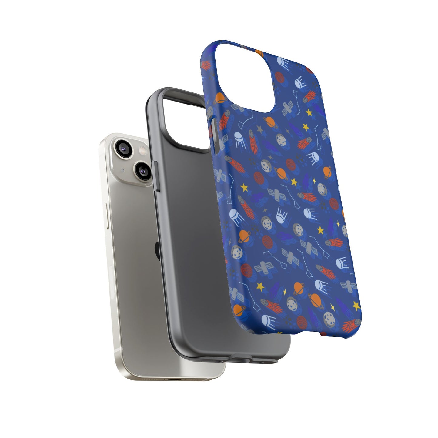 Space Blue Tough Cases