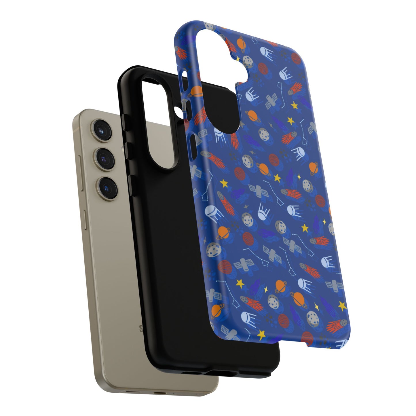 Space Blue Tough Cases