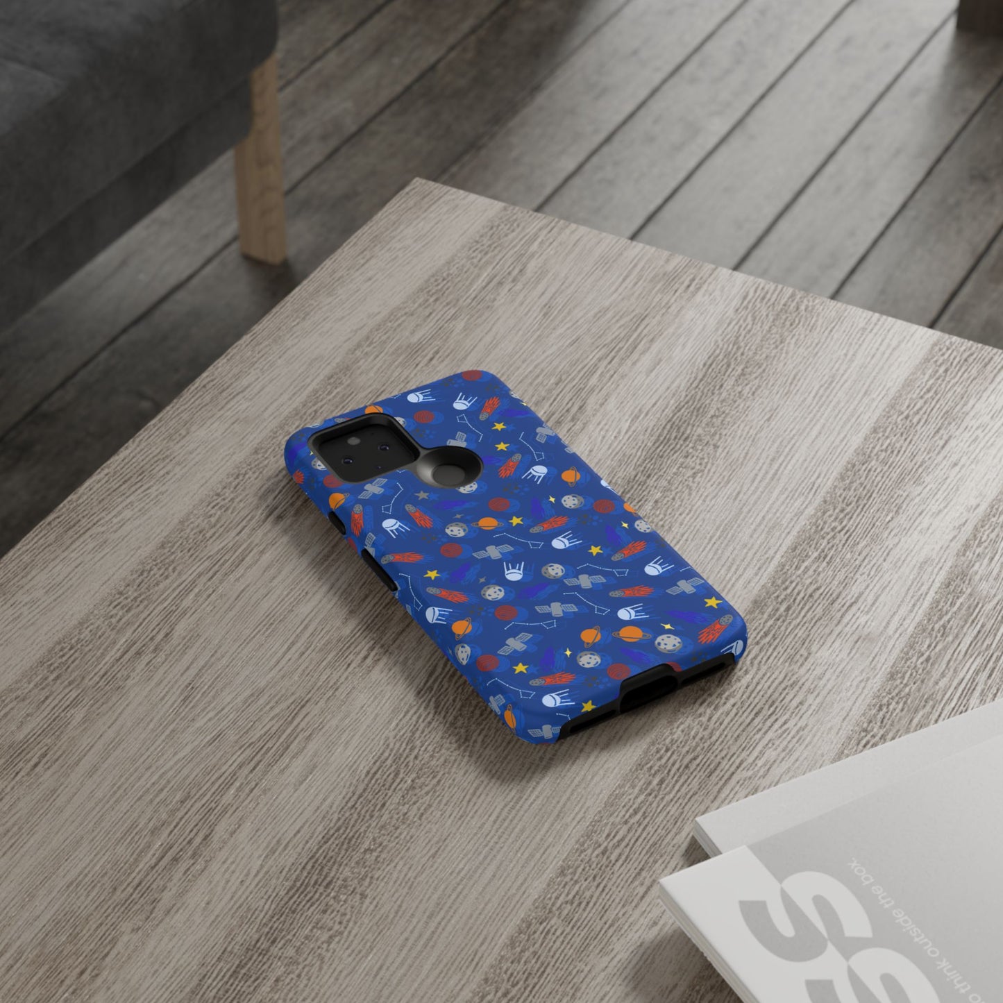Space Blue Tough Cases