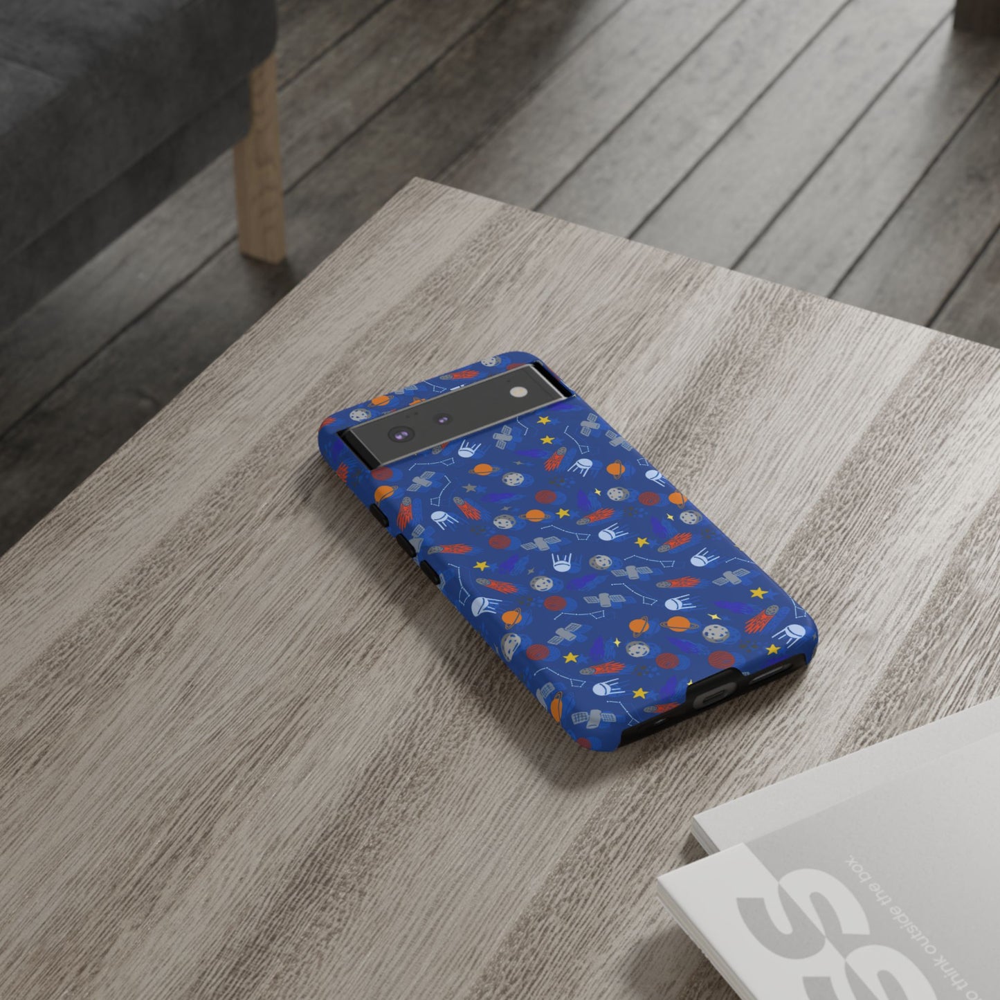 Space Blue Tough Cases