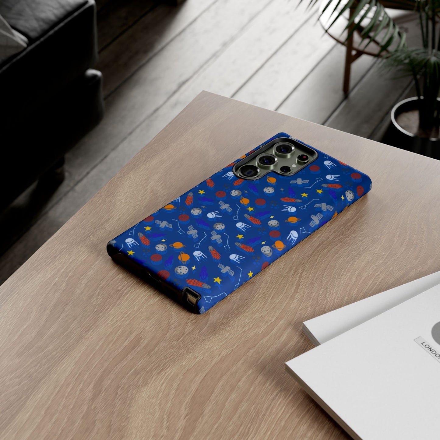 Space Blue Tough Cases