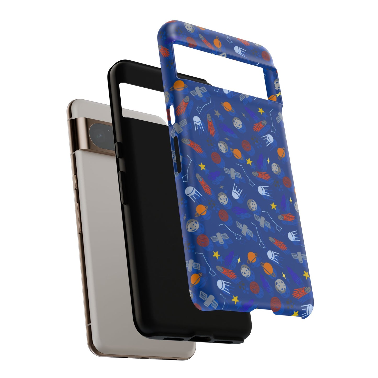 Space Blue Tough Cases
