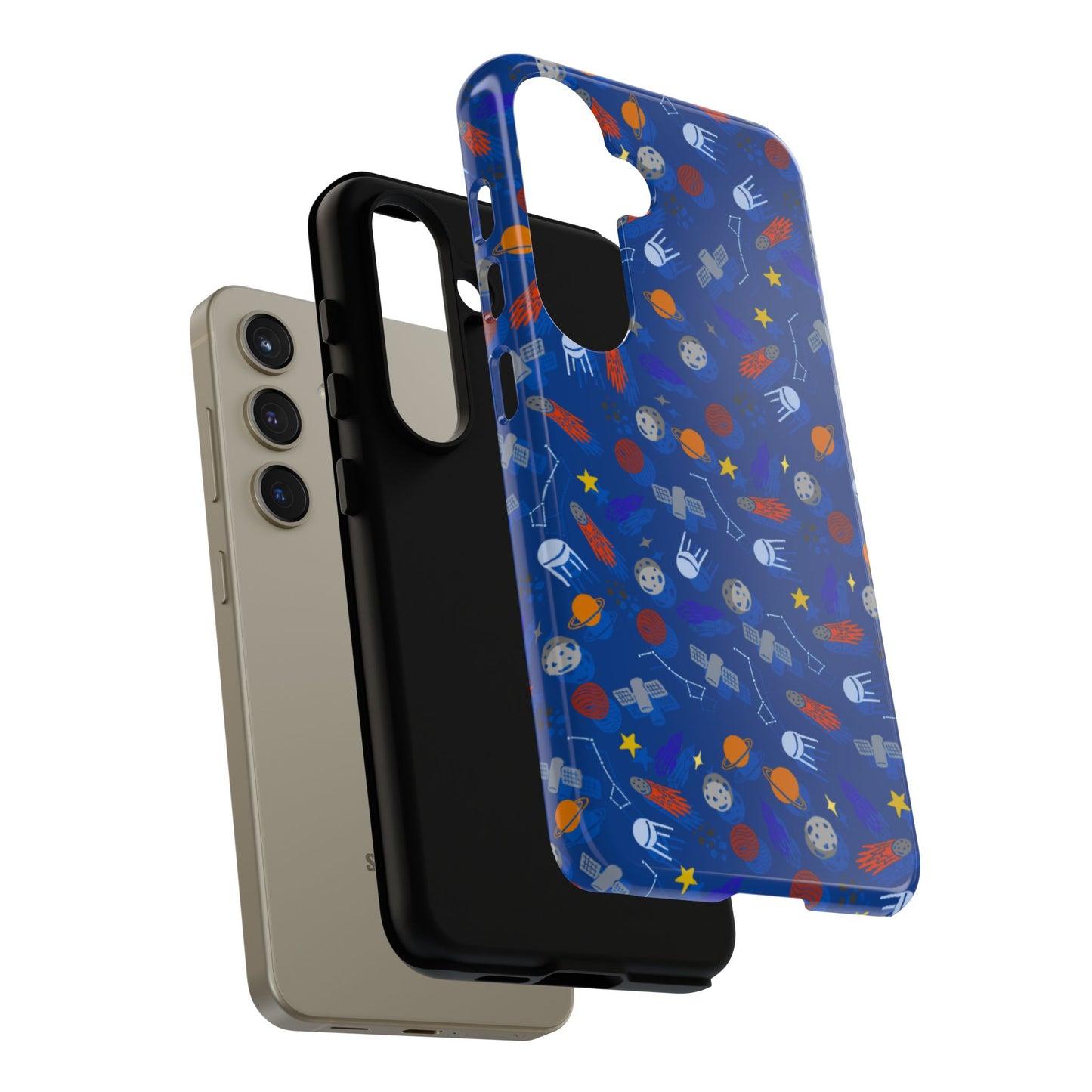 Space Blue Tough Cases