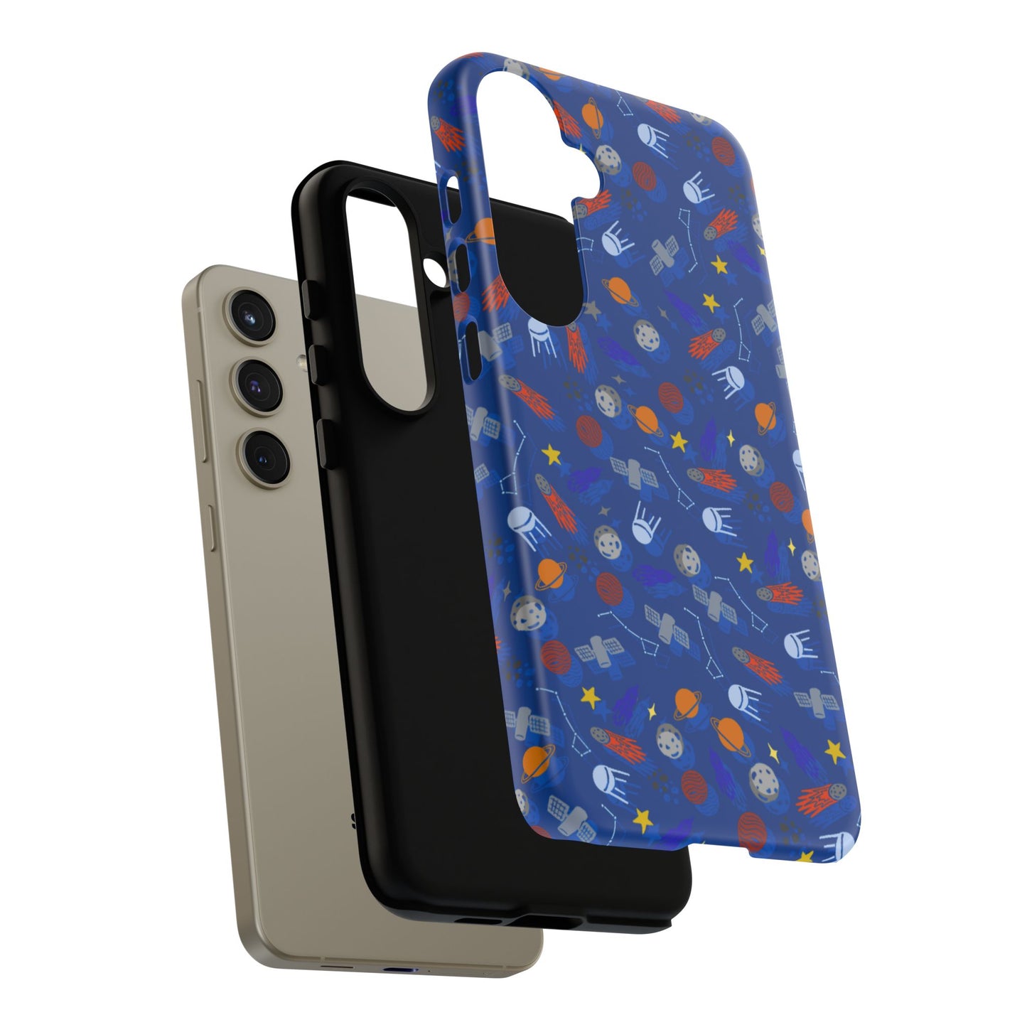 Space Blue Tough Cases
