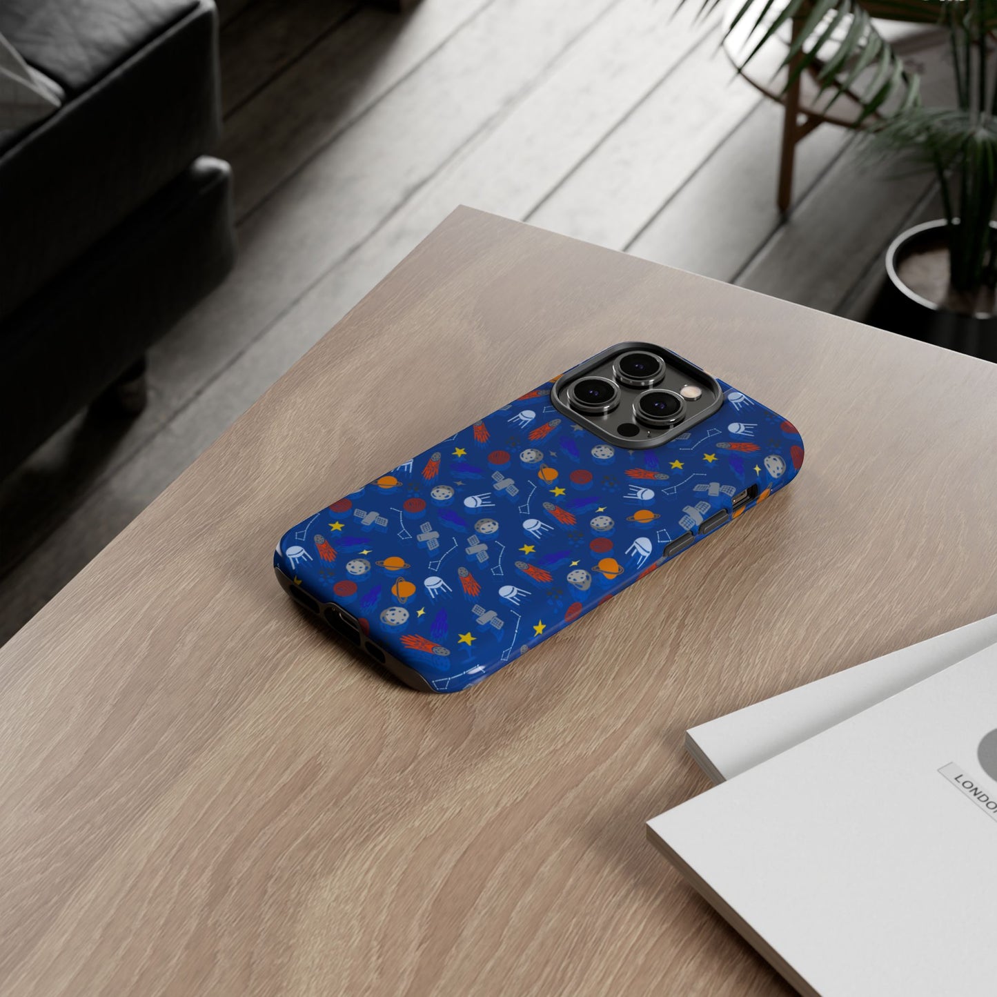 Space Blue Tough Cases