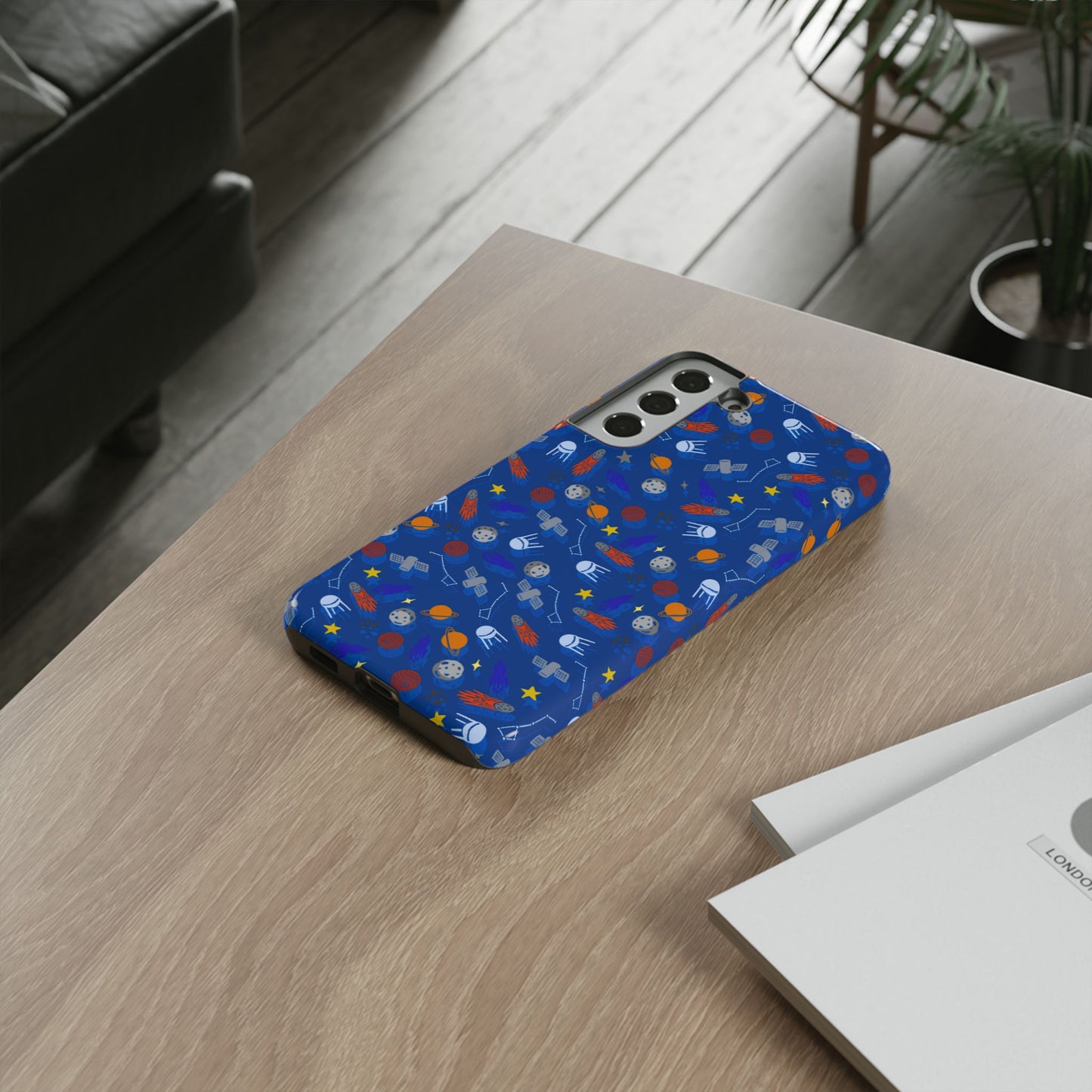 Space Blue Tough Cases