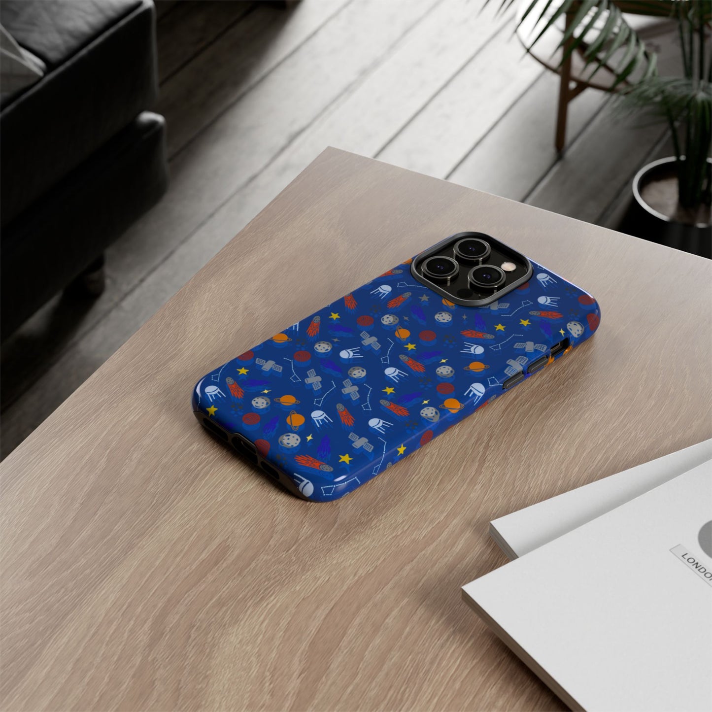 Space Blue Tough Cases