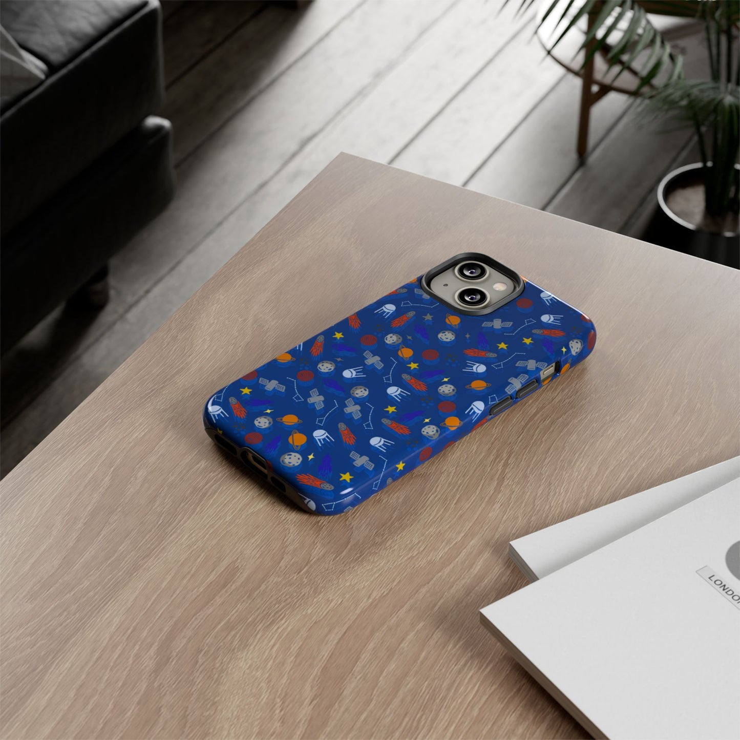 Space Blue Tough Cases
