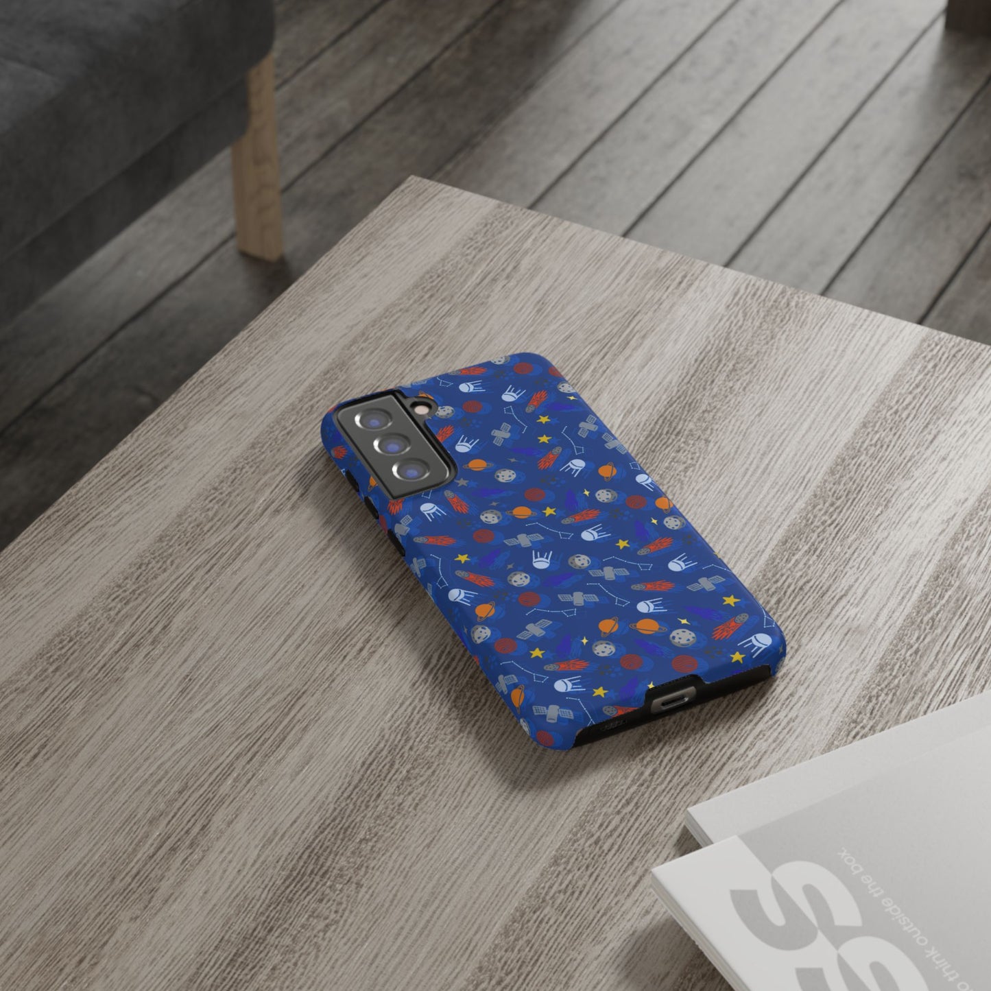 Space Blue Tough Cases