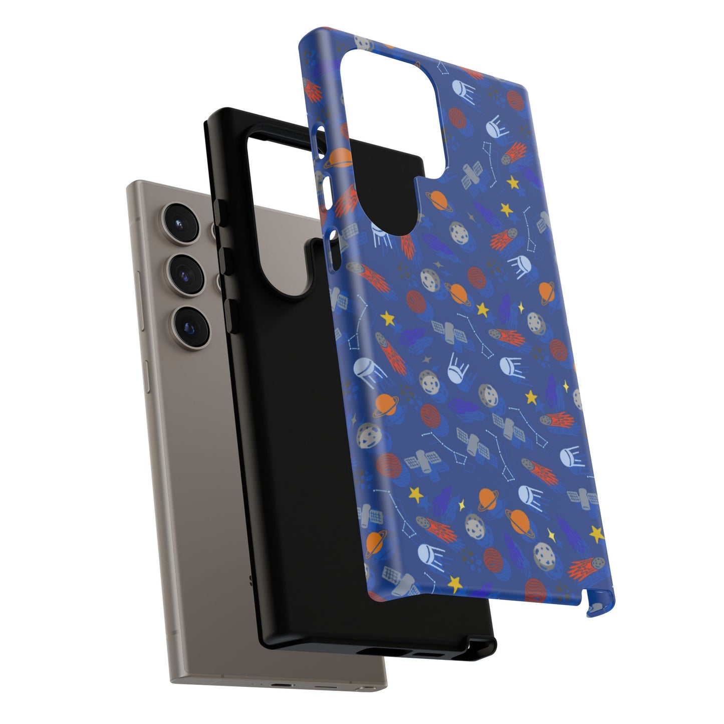 Space Blue Tough Cases