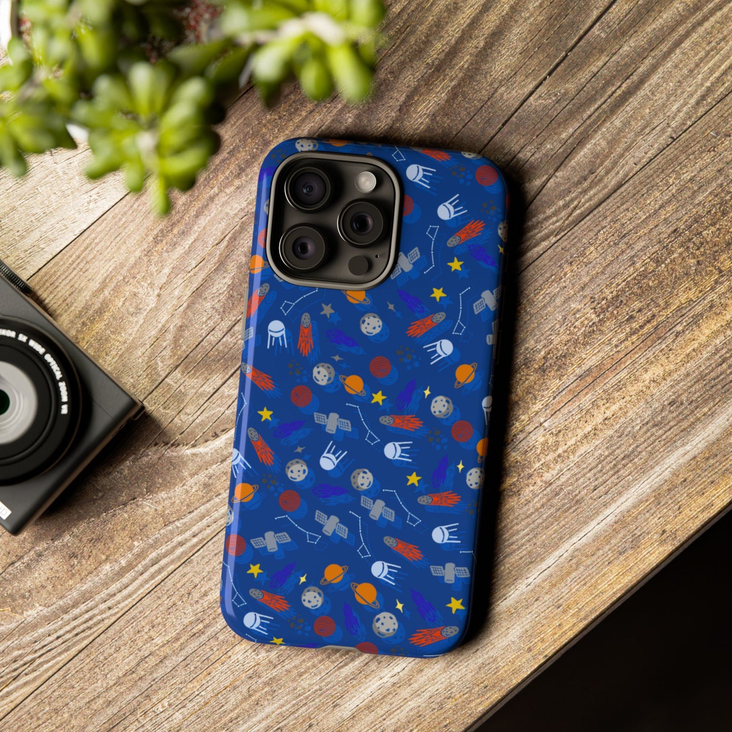 Space Blue Tough Cases