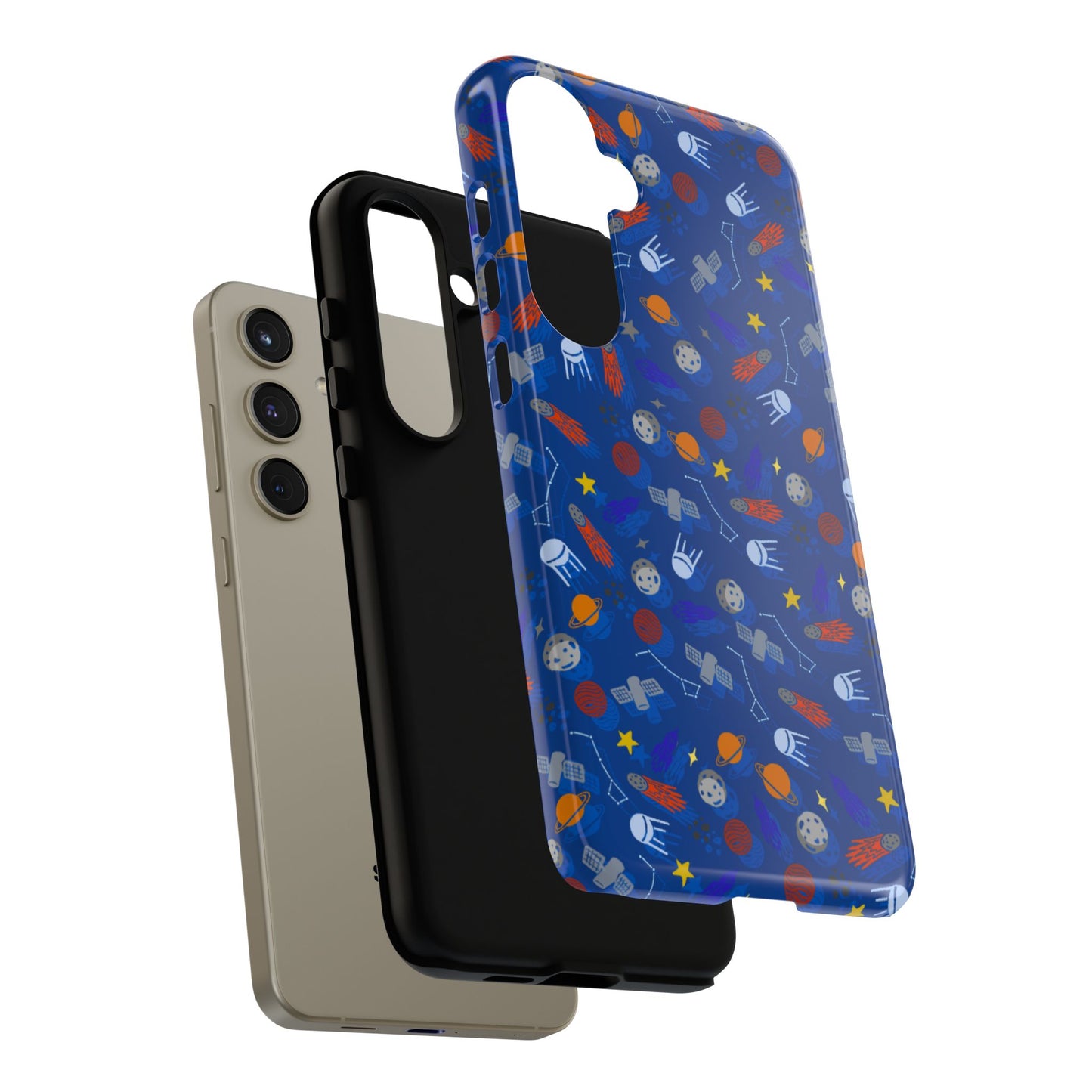 Space Blue Tough Cases