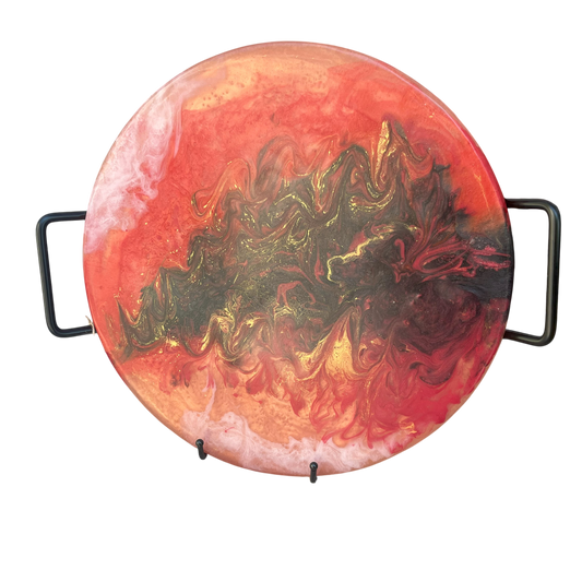 Mars Resin Charcuterie Board: Dedicated to the Mars Rover Opportunity