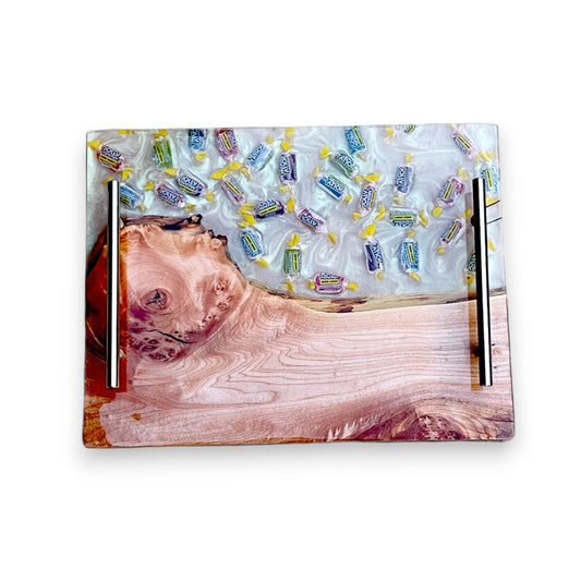 Jolly Rancher Charcuterie Board: Resin-Preserved Candy