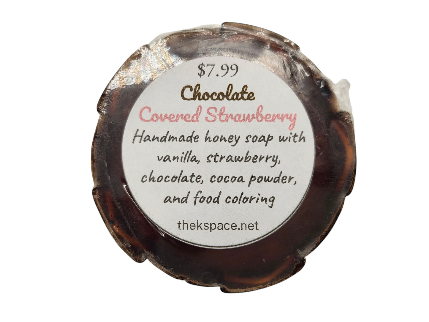 Chocolate Covered Strawberry Honey Soap
