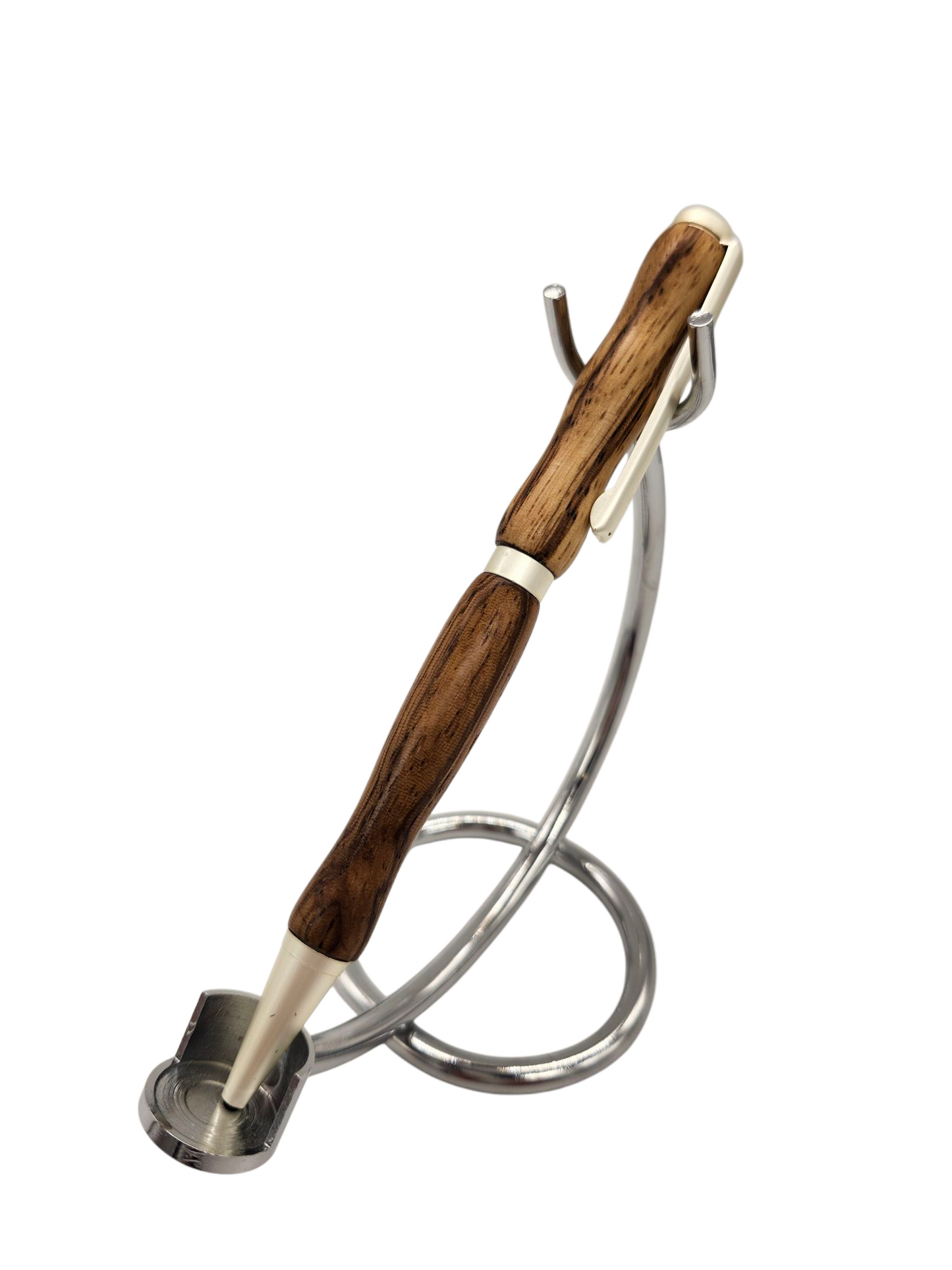 Zebrawood Pens: Hand-Turned Slimline Design