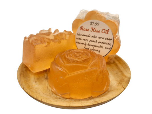 Rose Oil Kiss Aloe Vera Soap