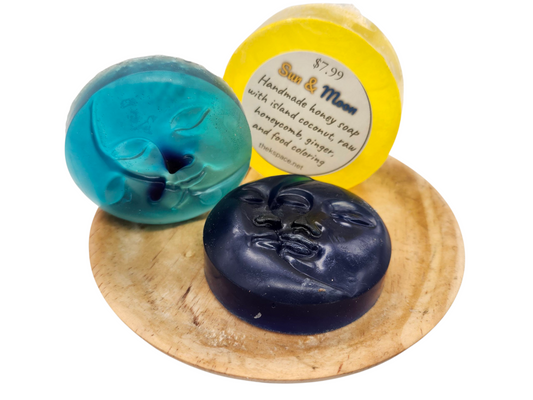 Sun and Moon Honey Soap