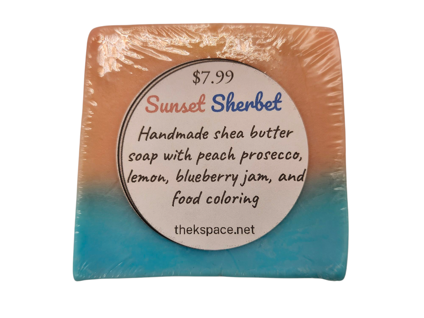 Sunset Sherbet Shea Butter Soap