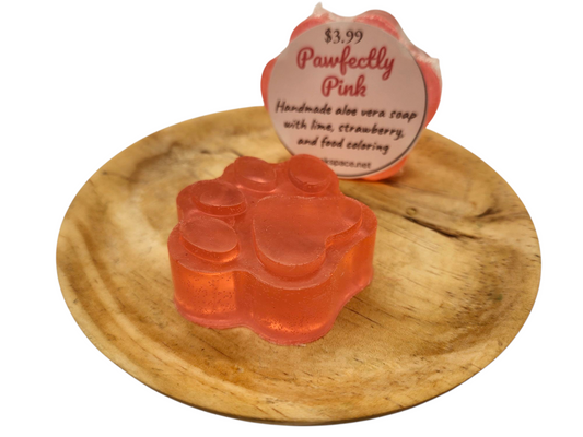 Pawfectly Pink Aloe Vera Soap