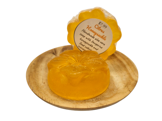 Citrus Honeysuckle Aloe Vera Soap