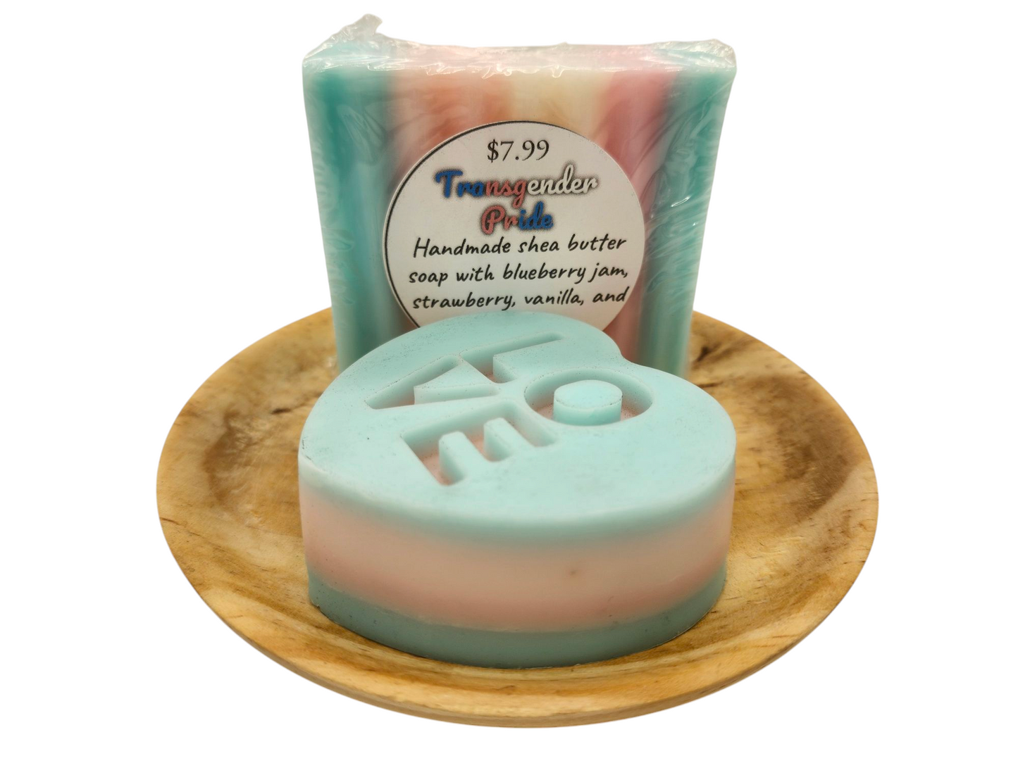 Transgender Pride Shea Butter Soap