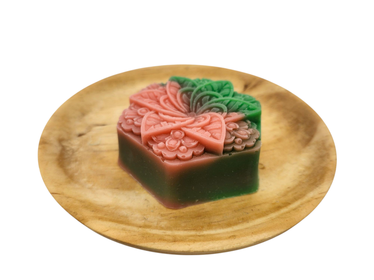 Watermelon Swirl Shea Butter Soap