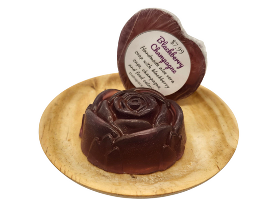 Blackberry Champagne Aloe Vera Soap
