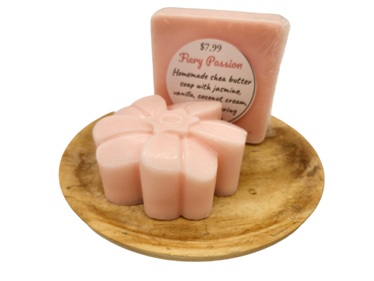 Fiery Passion Shea Butter Soap