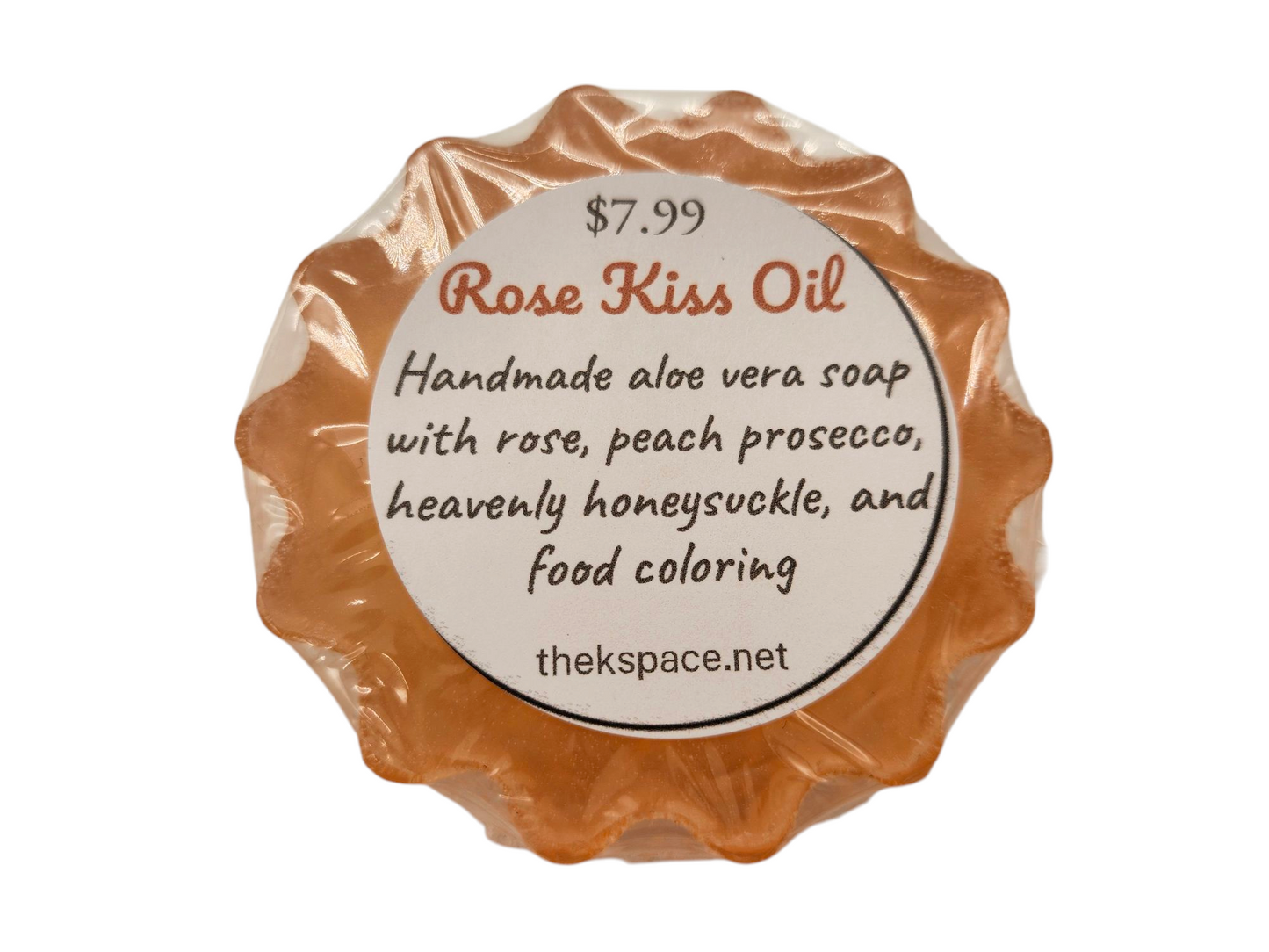 Rose Oil Kiss Aloe Vera Soap