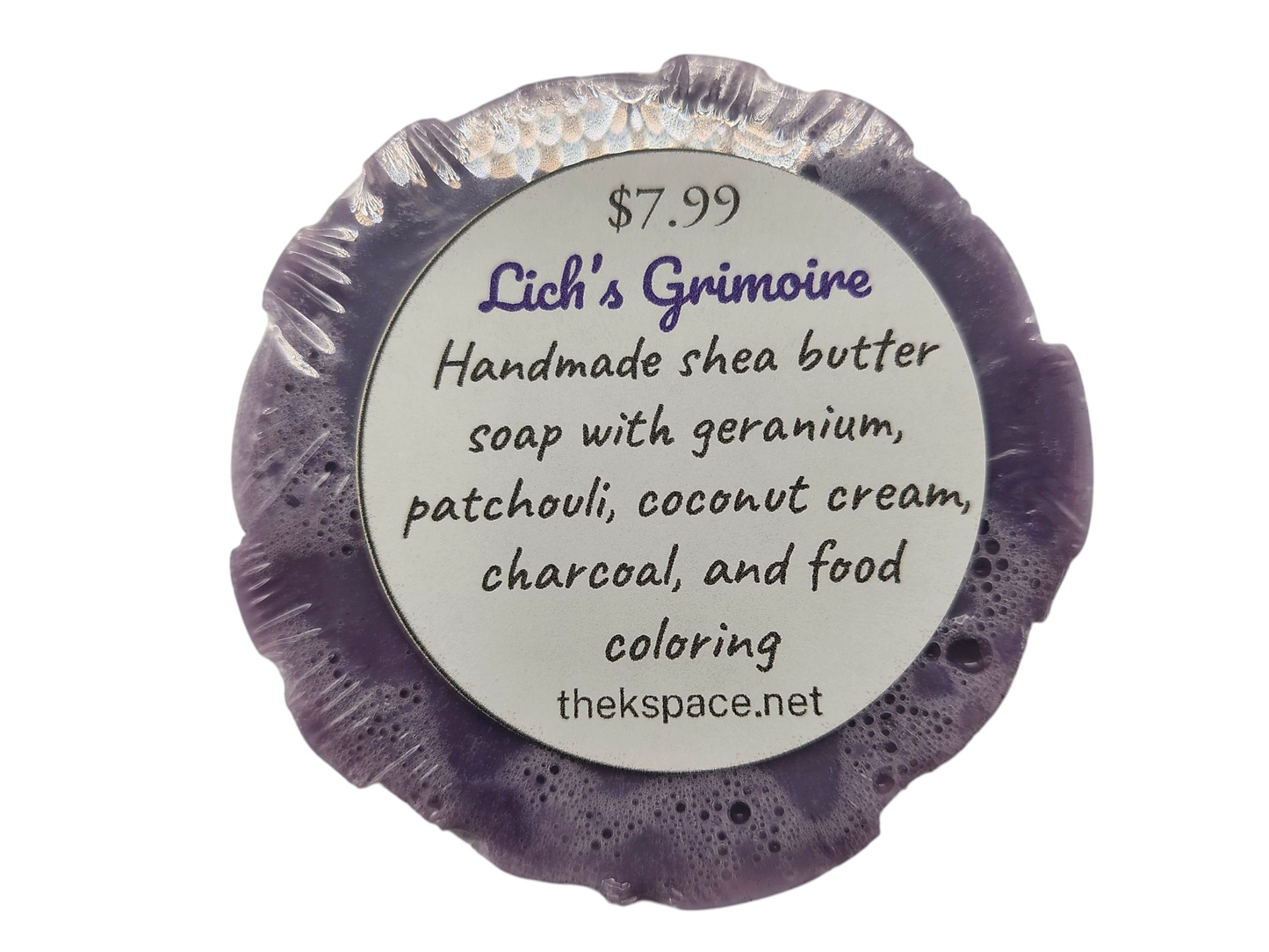 Lich's Grimoire Shea Butter Soap