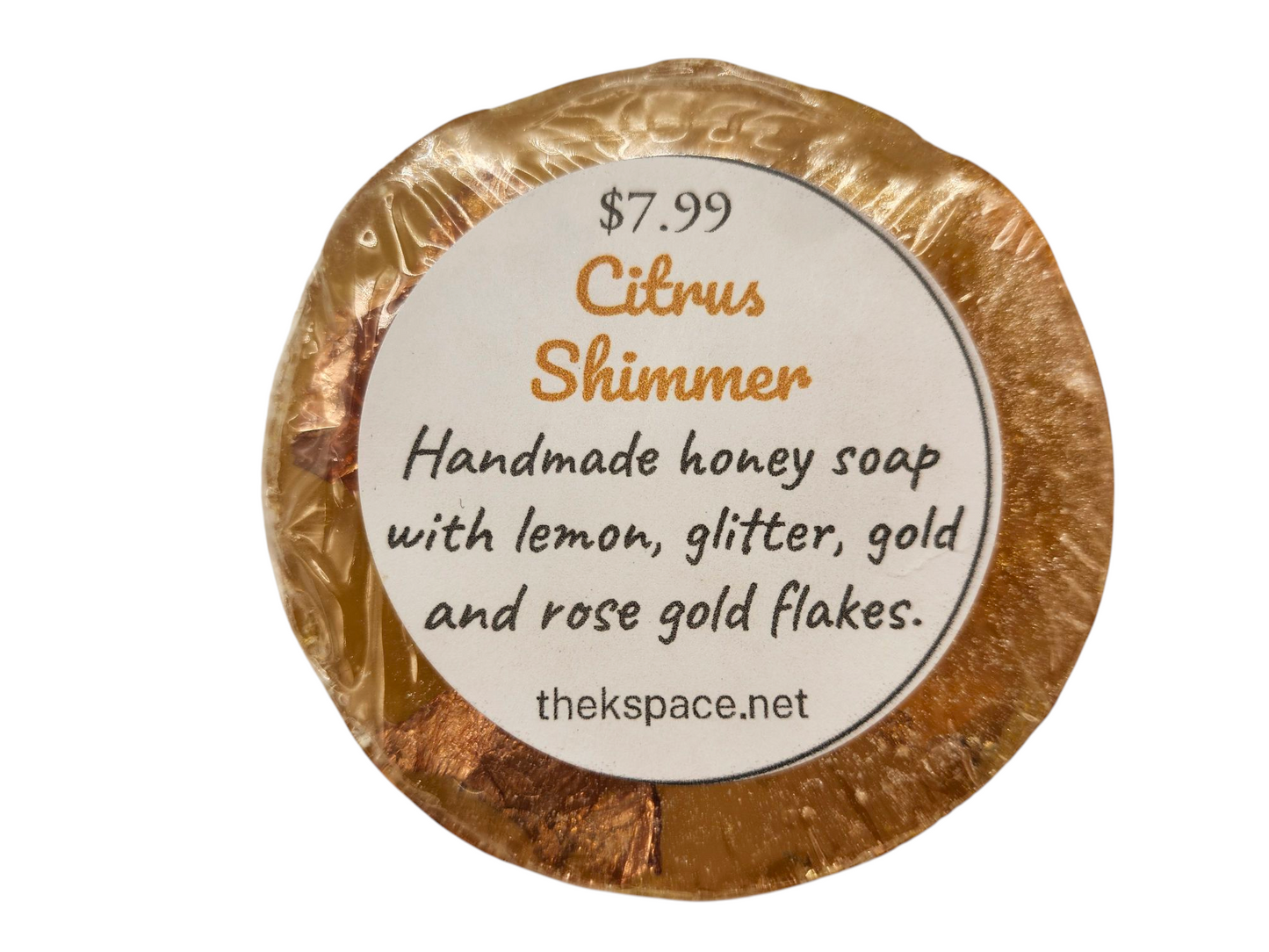 Citrus Sparkle Honey Soap