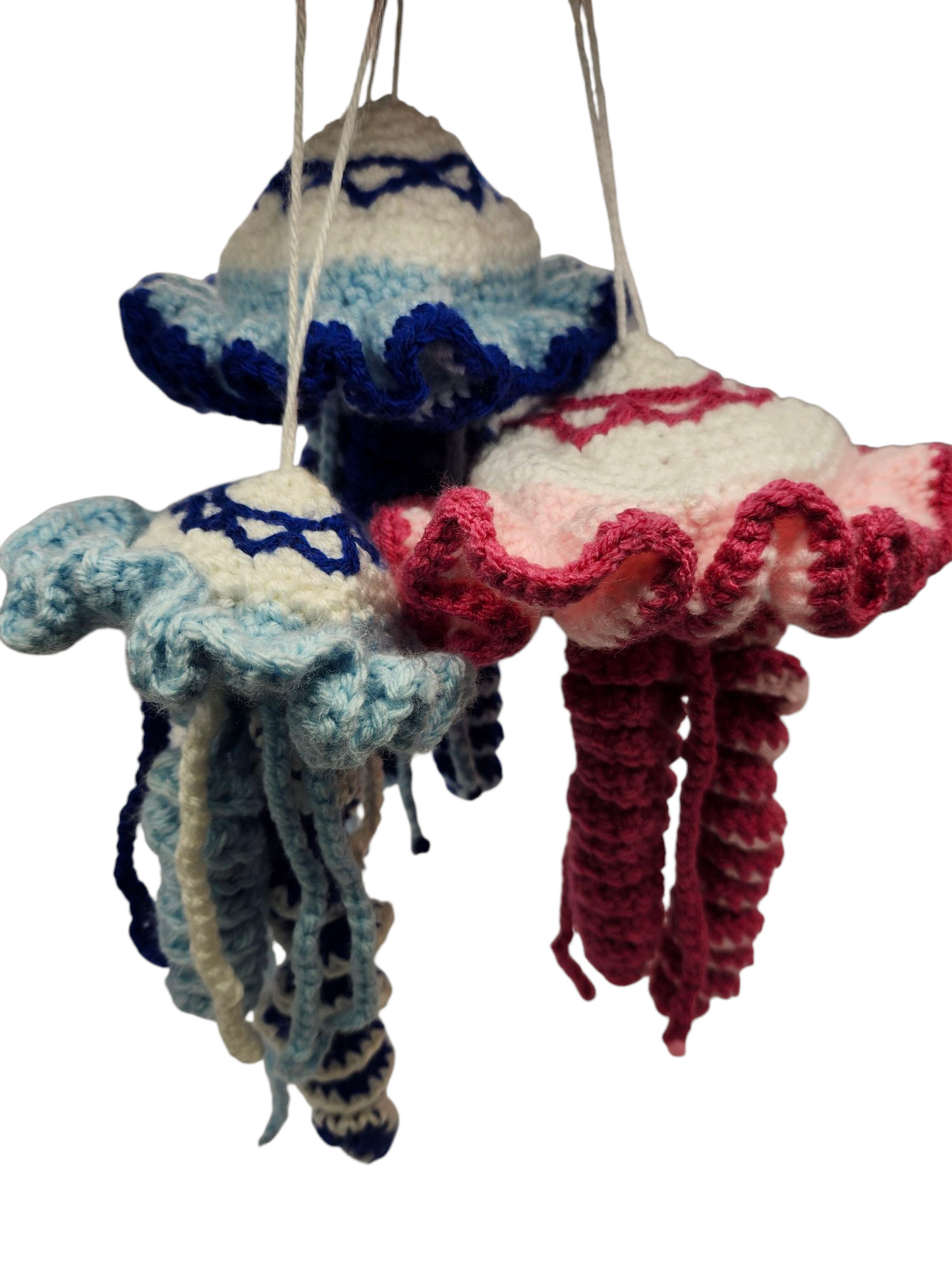 Decorative Hanging Crochet Jellyfish