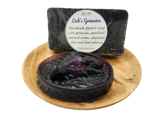 Lich's Grimoire Glycerin Dice Soap