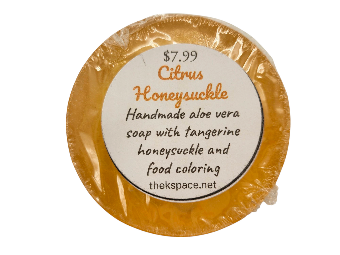 Citrus Honeysuckle Aloe Vera Soap
