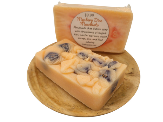 Mystery Dice Macchiato Shea Butter Soap
